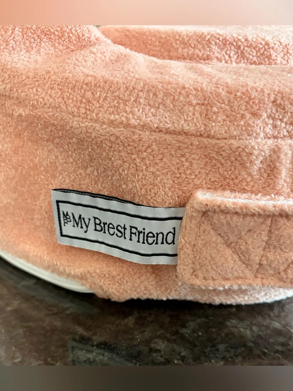 My Brest Friend Super Deluxe Nursing Pillow - Dusty Rose